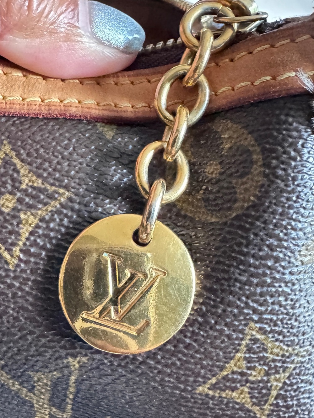 #SALE Closet close Jun26-Aug15 !!#Louis Vuitton Monogram Canvas Palermo PM Tote - Picture 14 of 16